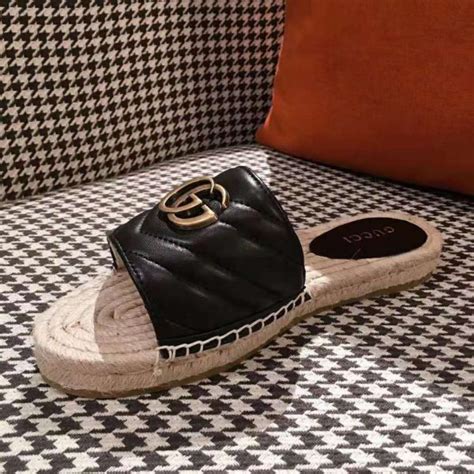 gucci espadrille sandals|gucci espadrille flats.